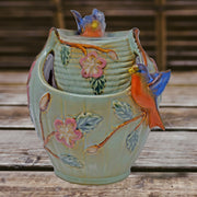 Bluebird Ceramic Tabletop Fountain