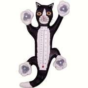 Climbing Cat Window Thermometer Small