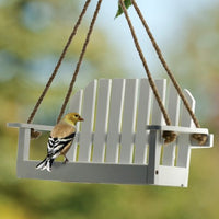 Rustic Farmhouse Swing Bird Feeder