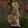 Cheetah Bristle Brush Ornament