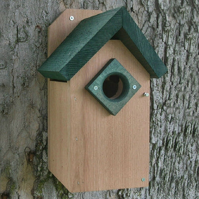 Cedar Bluebird House w/Green Roof