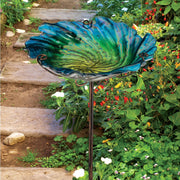 Birdbath/Bird Feeder Ground Stake - Blue
