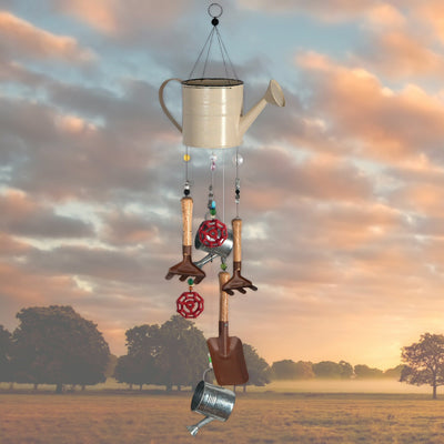 Gardening Time Retro Wind Chime