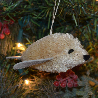 Seal Pup Bristle Brush Ornament