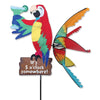 Island Parrot Wind Spinner 37 inch