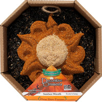 Sun Face Bird Food Wreath 2.5 lb