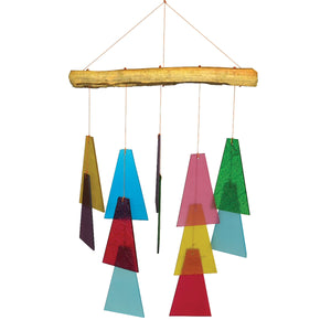 Trapezoid Glass Wind Chime