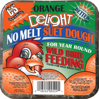 Orange Delight No Melt Suet Dough - 3 pack