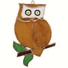 Owl Stained Glass Suncatcher