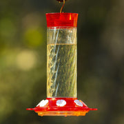 Diamond Glass Hummingbird Feeder