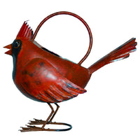 Cardinal Watering Can Sculpture