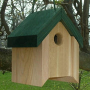 Cedar Wren Birdhouse w/Green Roof