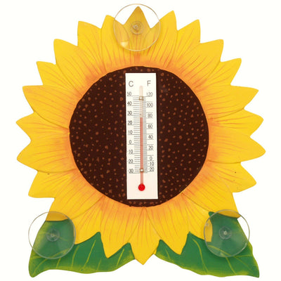 Sunflower Window Thermometer Small