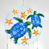 Turtles & Starfish Glass Wind Chime
