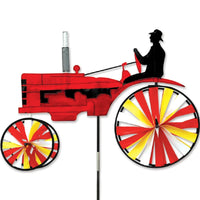 Old Red Tractor Wind Spinner 32 inch