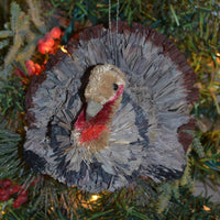 Turkey Bristle Brush Ornament