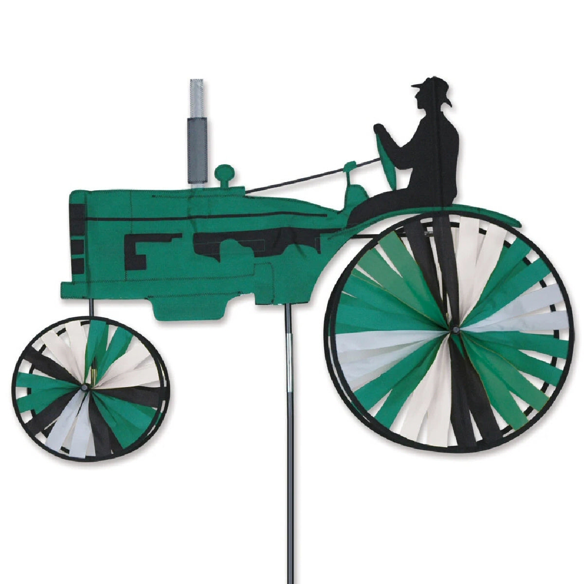 Tractor Wind Spinner Green 38 inch Momma's Home Store