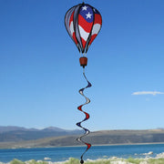 Patriotic Balloon Spinner w/Tail 16 inch