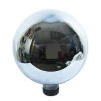 Silver Glass Gazing Globe 10 inch
