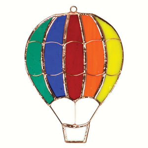 Hot Air Balloon Stained Glass Sun Catcher