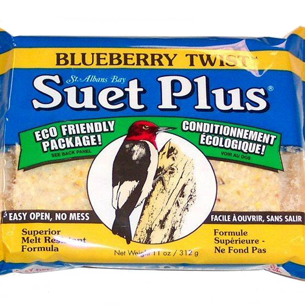 Blueberry Twist Suet Plus Cake 11 oz - 3 pk