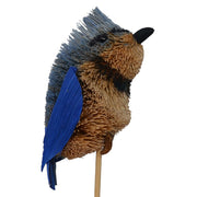 Buri Bristle Blue Jay Plant Stake