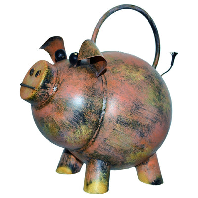 Piglet Watering Can Sculpture