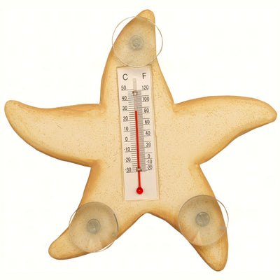 Starfish Window Thermometer Small