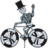 Skeleton Bicycle Wind Spinner 30 inch