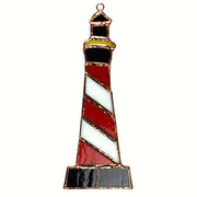 Lighthouse Stained Glass Suncatcher