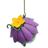 So Real Purple Flower Mini Hummingbird Feeder