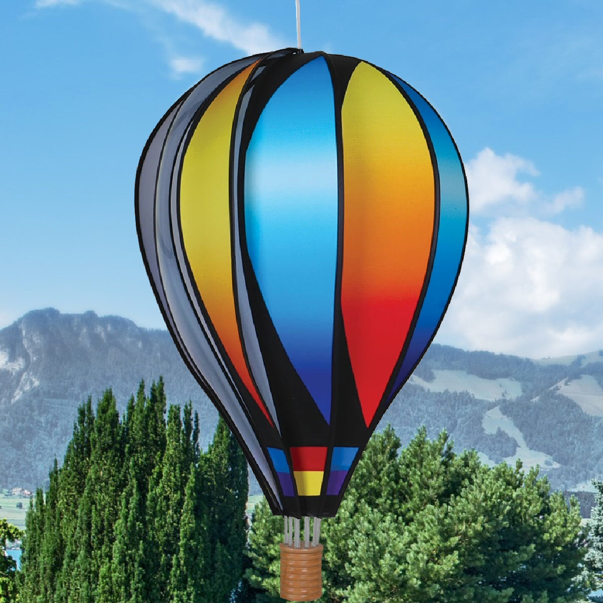 Sunset Gradient Hot Air Balloon Spinner 22 inch Momma's Home Store