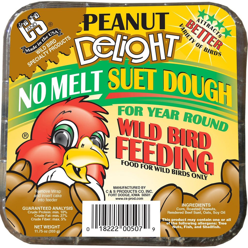 Peanut Delight No Melt Suet Dough - 3 pk - Momma's Home Store
