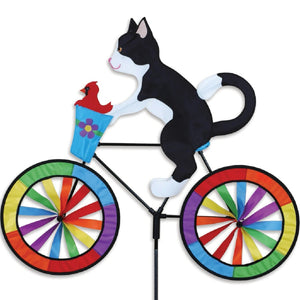 Tuxedo Cat Bicycle Wind Spinner 30 inch