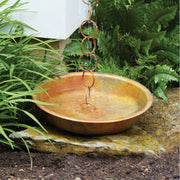 Flamed Rain Chain Receptacle 13 inch