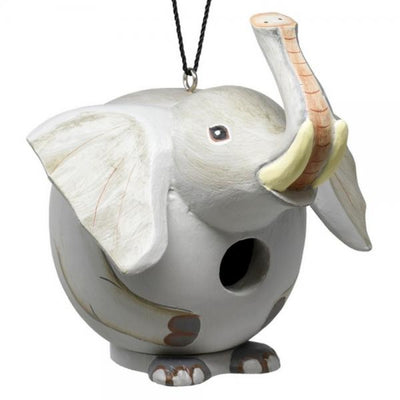 Elephant Gord-O Wooden Birdhouse