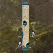 Quick Clean Tube Bird Feeder 20 inch Spruce