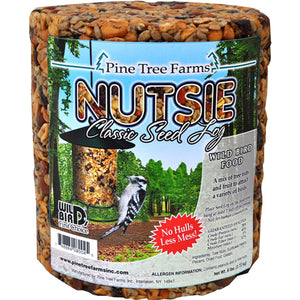 Nutsie Classic Bird Seed Log 6 lb