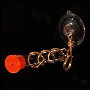 Copper Tube Window Hummingbird Feeder