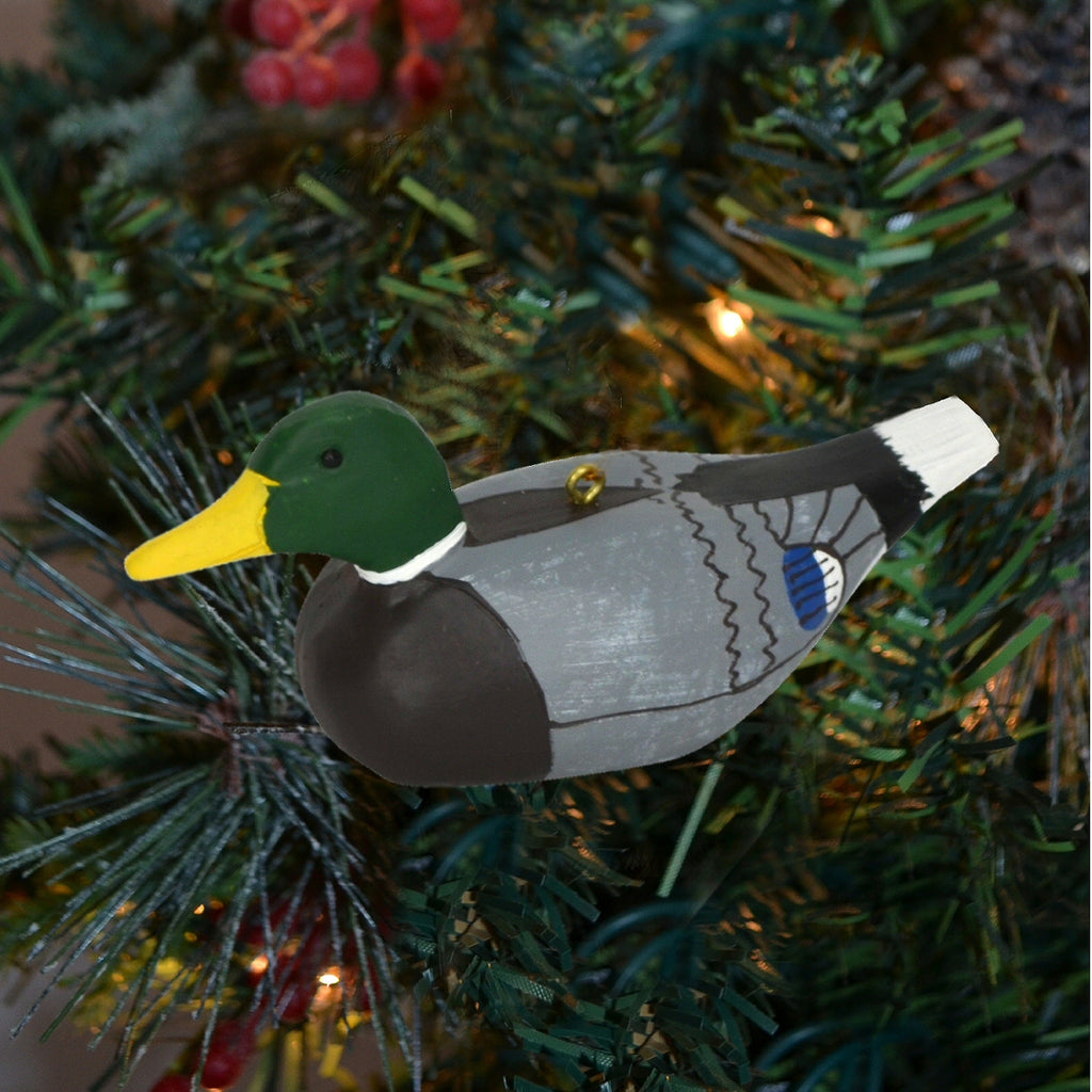 Decoy Mallard Duck Tree Ornament