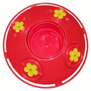 Dr JBs 4 Port Feeder Base Red/Yellow