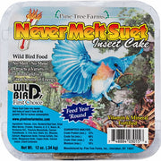 Never Melt Suet Insect Cake 12 oz - 3 pack