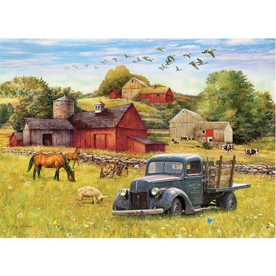 Summer Afternoon on the Farm 1000 Piece Puzzle
