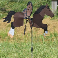 Petite Wind Spinner Bay Horse 19 inch