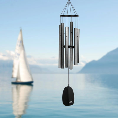 Bells of Paradise Antique Silver Wind Chime 32