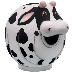 Cow Gord-O Wooden Birdhouse