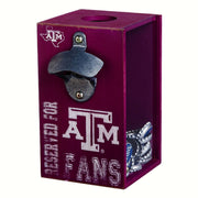 Texas A&M Bottle Opener& Cap Caddy