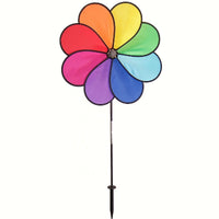 Rainbow Dazy 8 Petal Wind Spinner