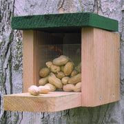 Cedar Snack Box Squirrel Feeder