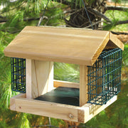 Plantation Bird Feeder w/Suet Baskets Small